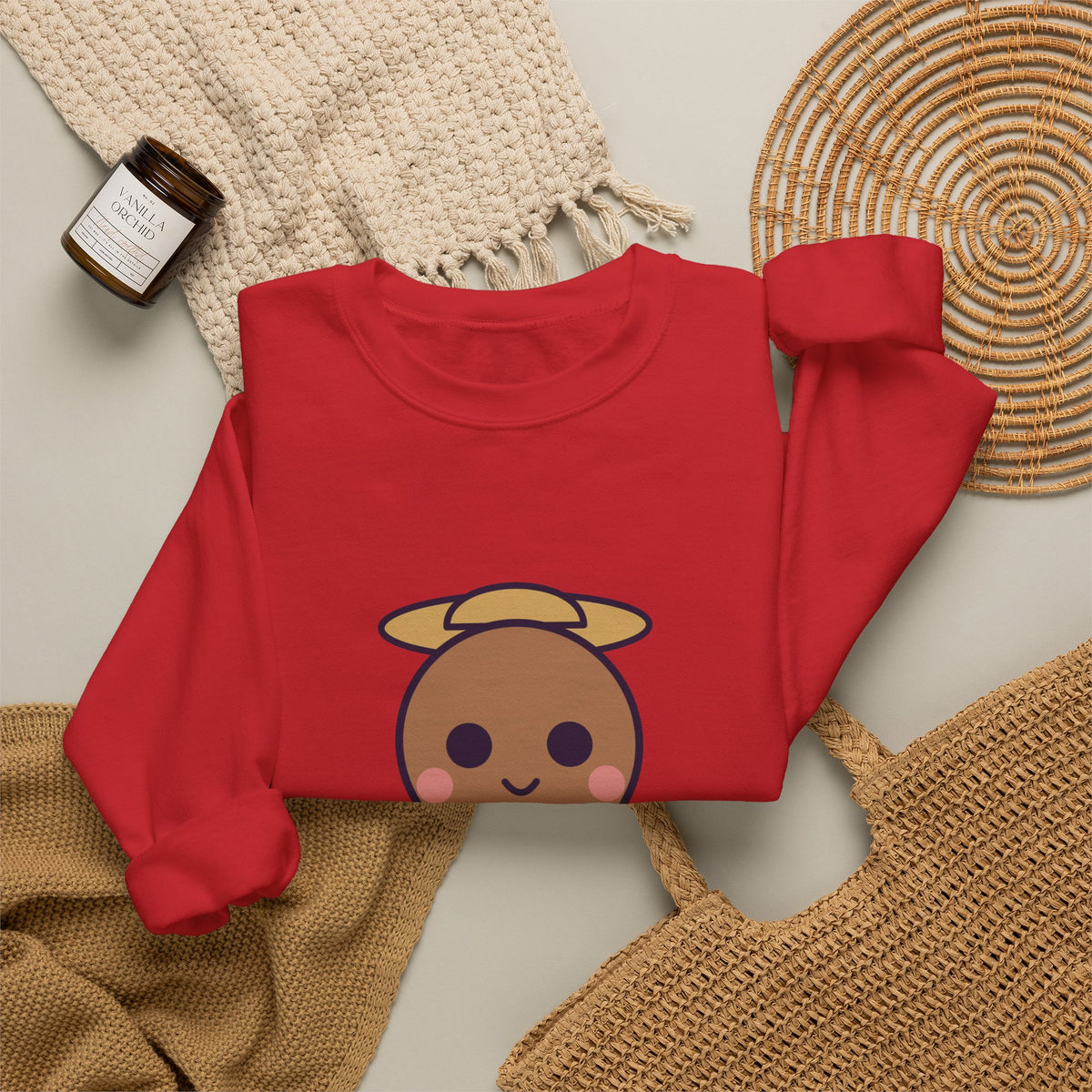 Cute Alux Unisex Graphic Pullover Sweatshirt