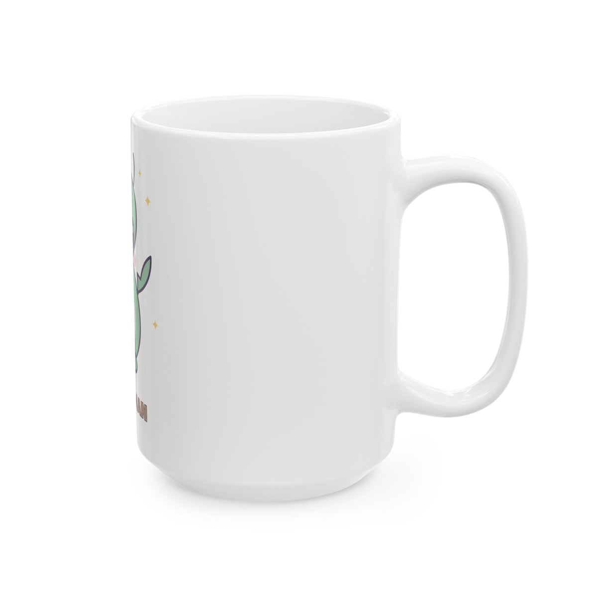 MANTIS MAN Cute Cryptid Ceramic Mug
