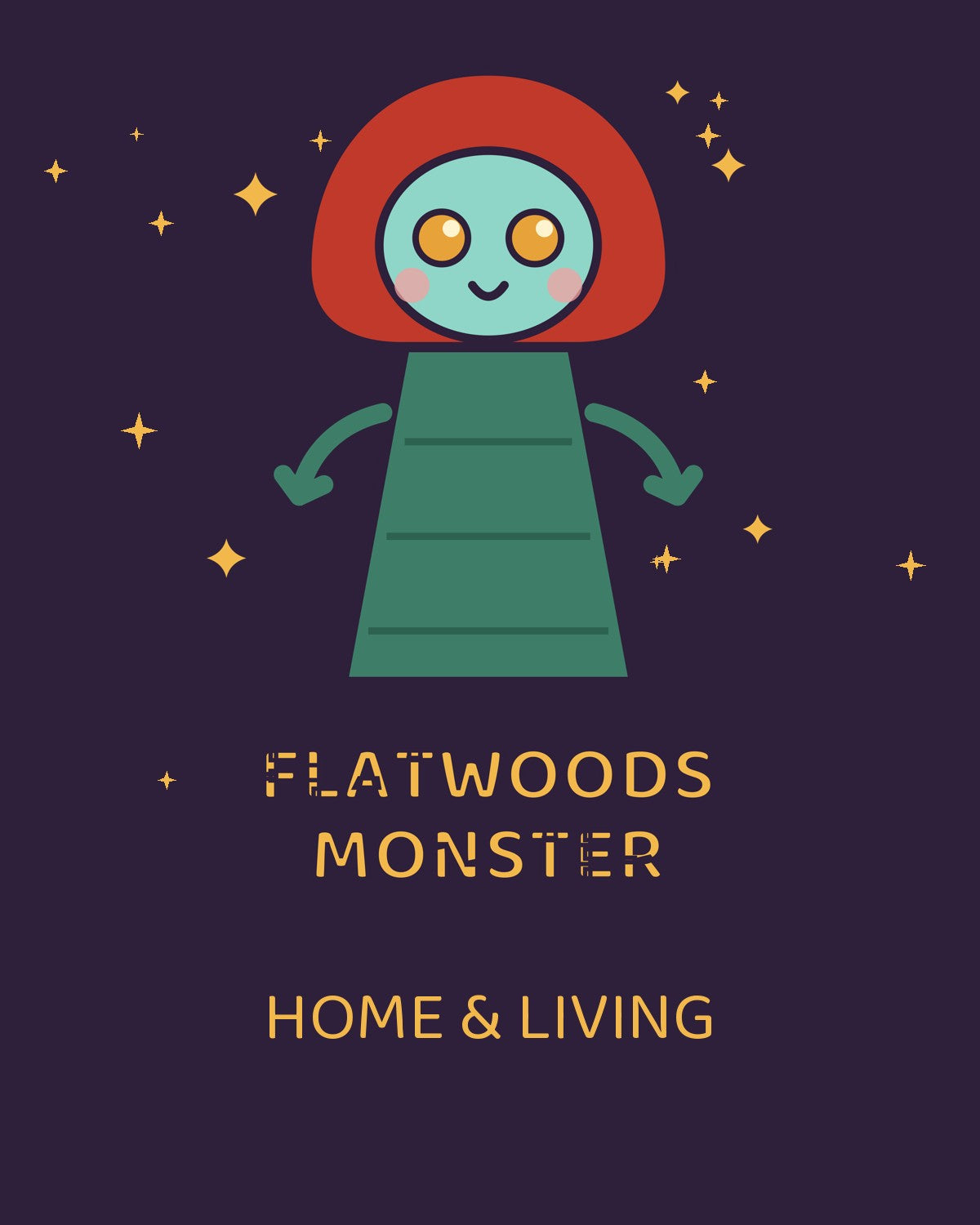 Flatwoods Monster — Home and Living collection
