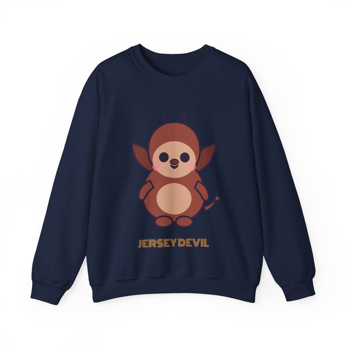 Cute Jersey Devil Unisex Graphic Pullover Sweatshirt