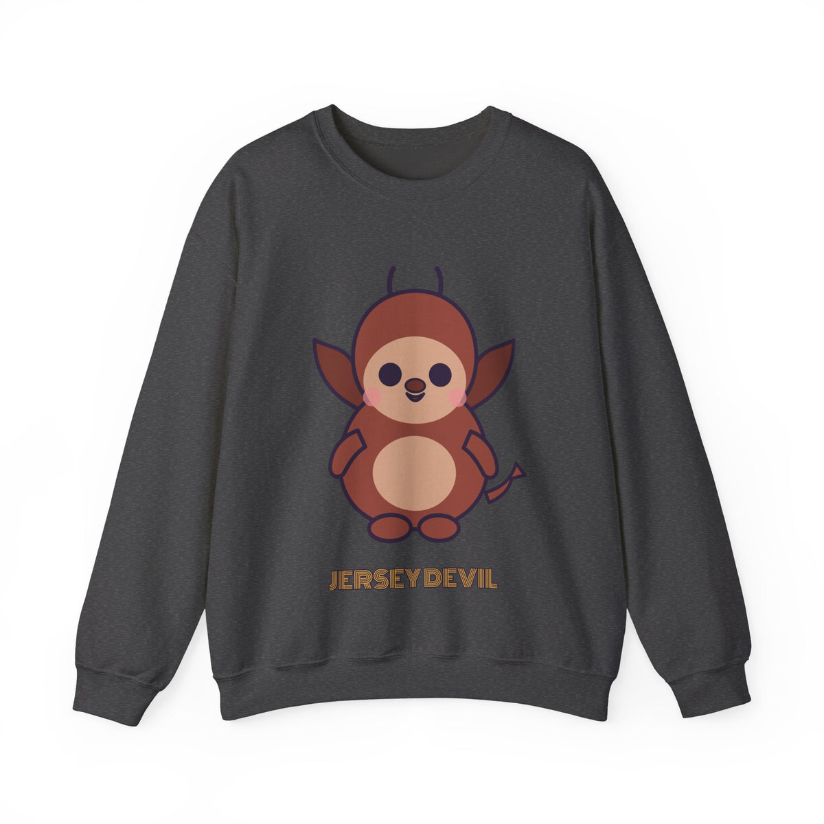 Cute Jersey Devil Unisex Graphic Pullover Sweatshirt