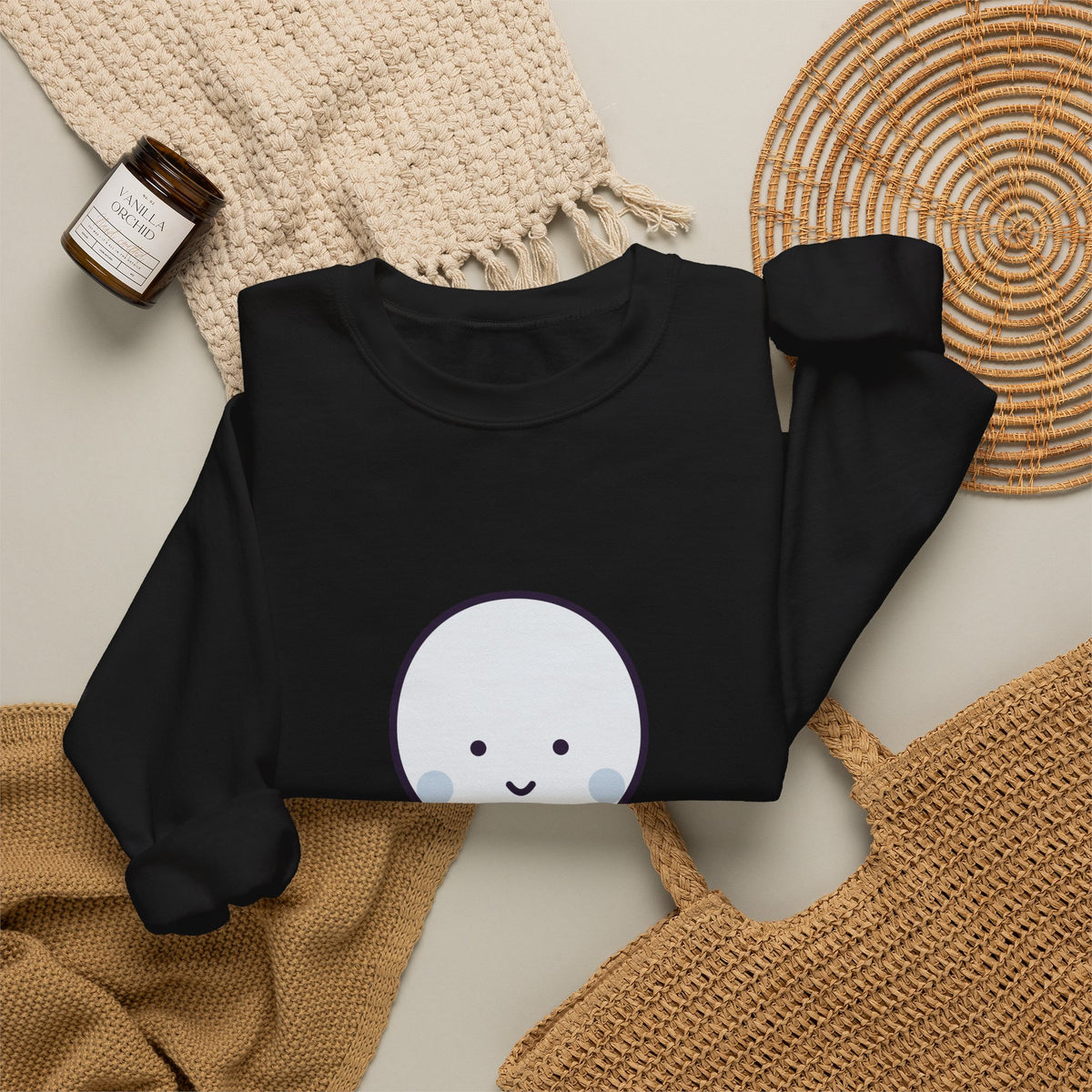 Cute Ningen Unisex Graphic Pullover Sweatshirt