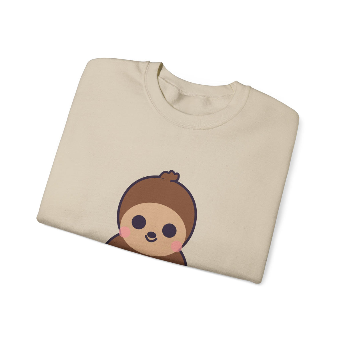Cute Bigfoot Unisex Graphic Pullover Sweatshirt