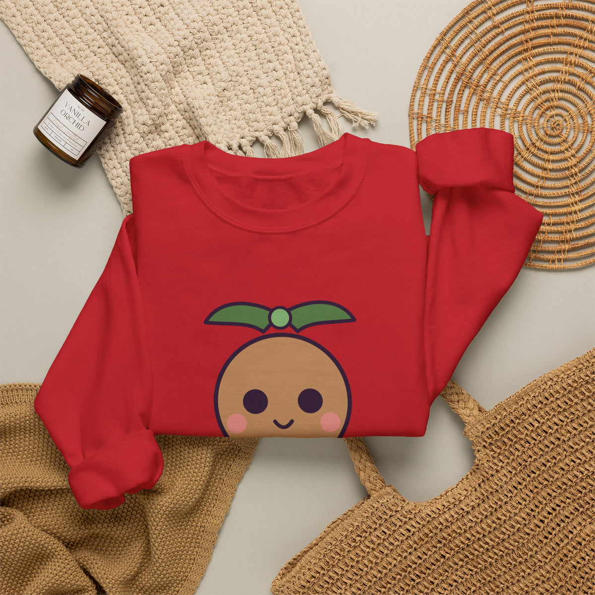 Cute Chaneque Unisex Graphic Pullover Sweatshirt