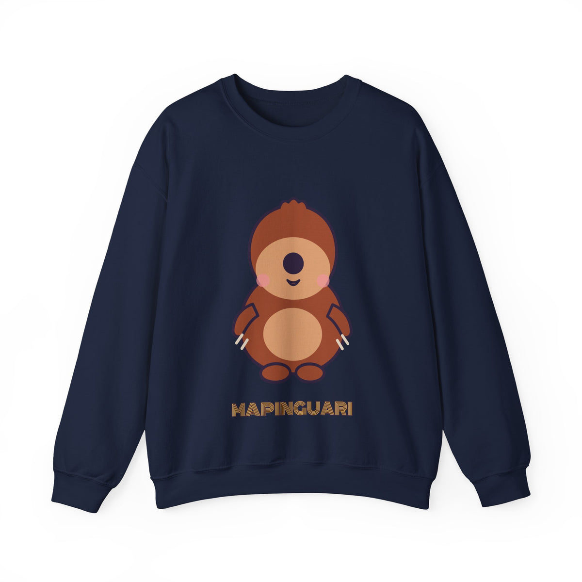 Cute Mapinguari Unisex Graphic Pullover Sweatshirt