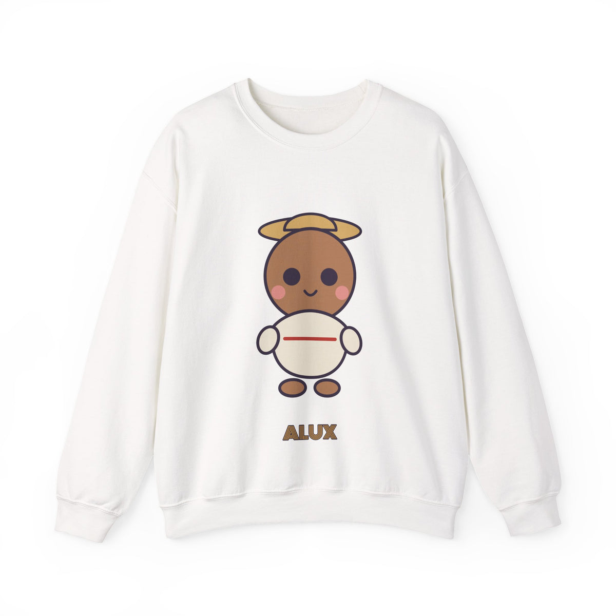 Cute Alux Unisex Graphic Pullover Sweatshirt