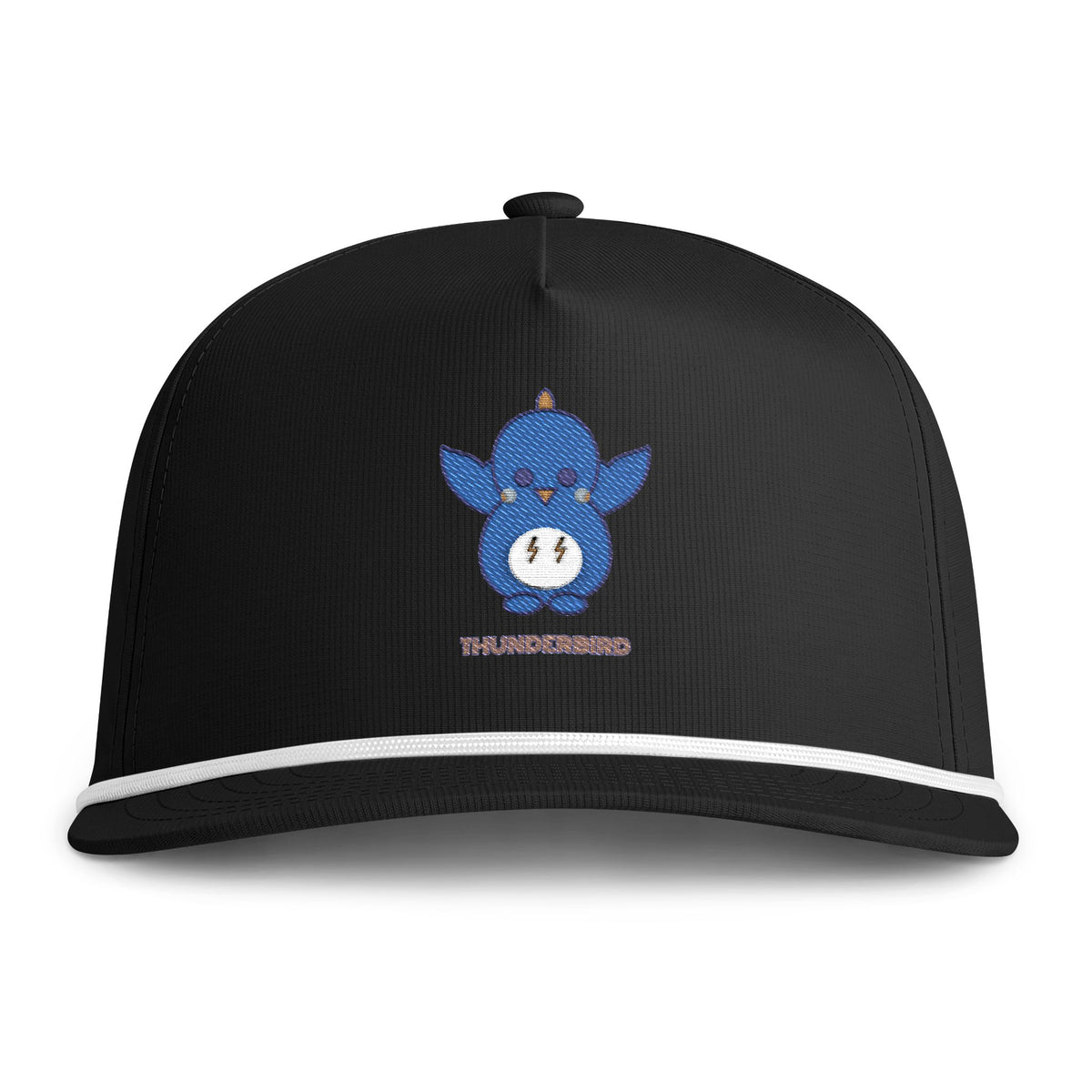 Cute Thunderbird Embroidered Baseball Hat — Sunwashed Rope Cap