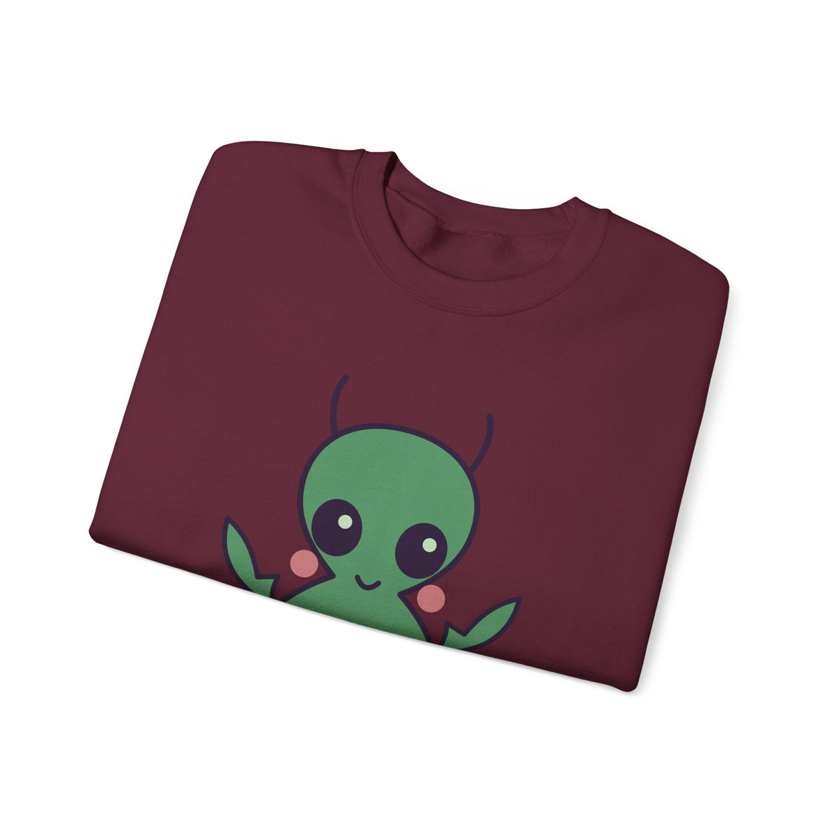 Cute Mantis Man Unisex Graphic Pullover Sweatshirt