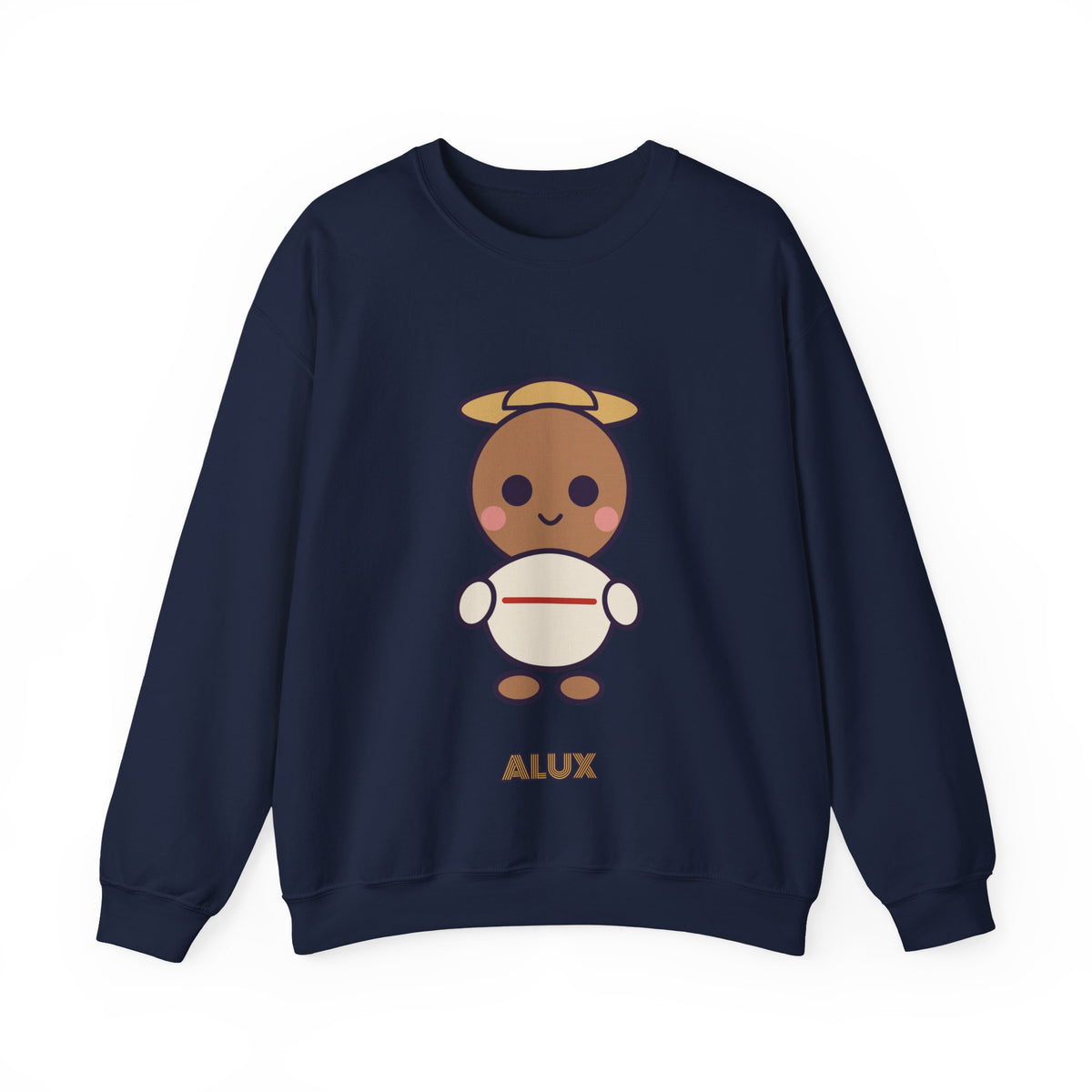 Cute Alux Unisex Graphic Pullover Sweatshirt
