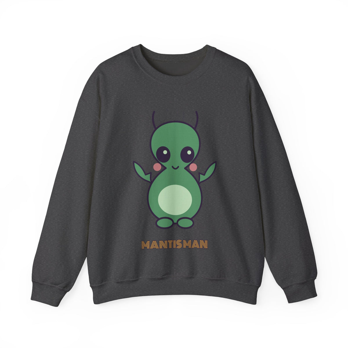 Cute Mantis Man Unisex Graphic Pullover Sweatshirt