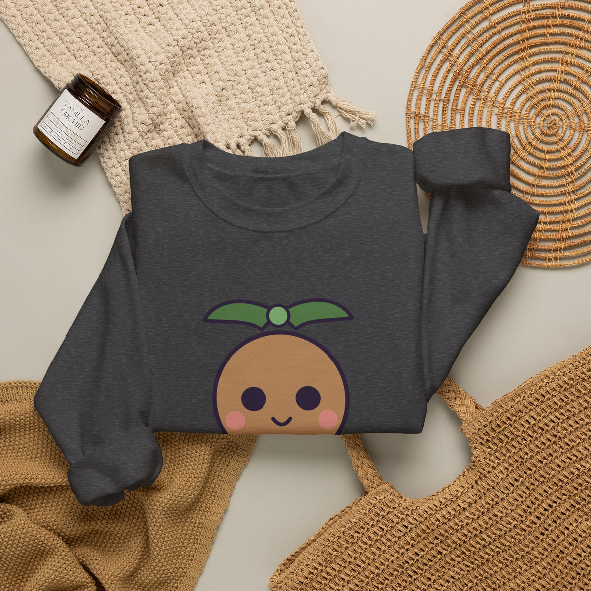 Cute Chaneque Unisex Graphic Pullover Sweatshirt