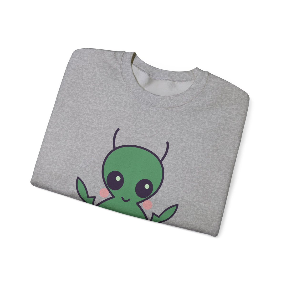 Cute Mantis Man Unisex Graphic Pullover Sweatshirt