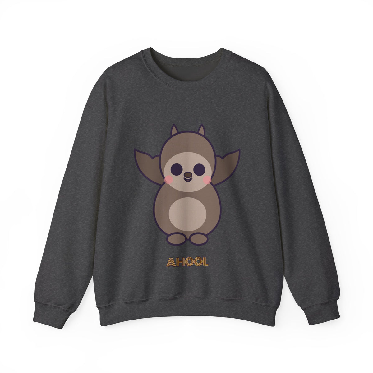 Cute Ahool Unisex Graphic Pullover Sweatshirt