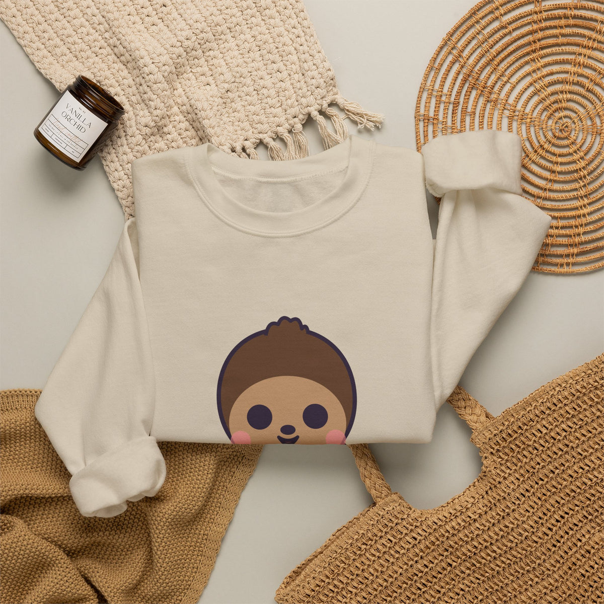 Cute Yowie Unisex Graphic Pullover Sweatshirt