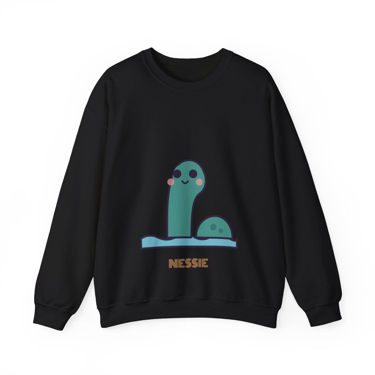 Cute Nessie Unisex Graphic Pullover Sweatshirt