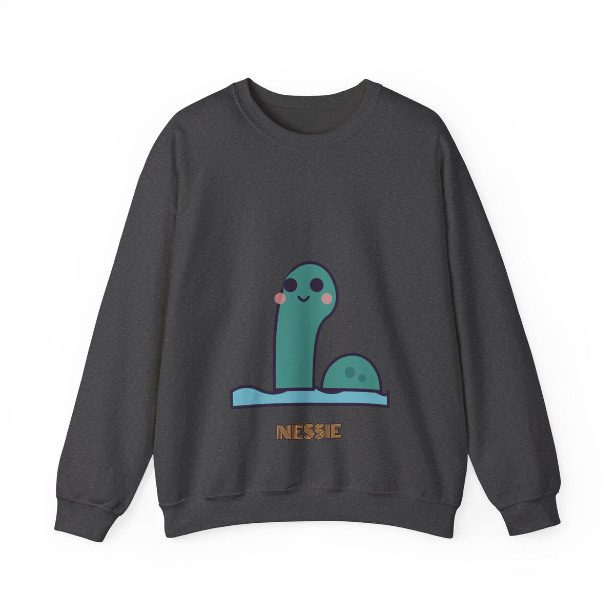 Cute Nessie Unisex Graphic Pullover Sweatshirt