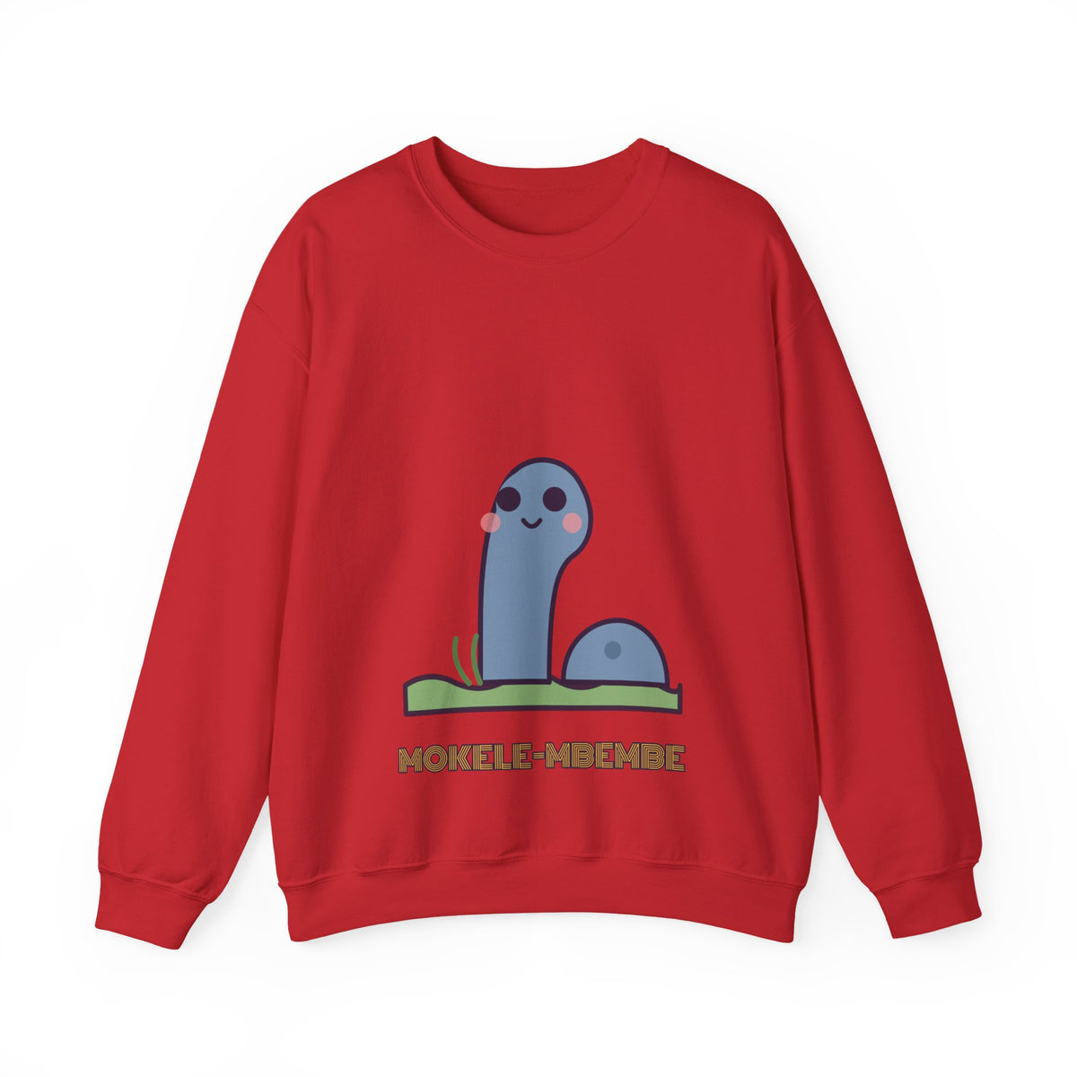 Cute Mokele Mbembe Unisex Graphic Pullover Sweatshirt