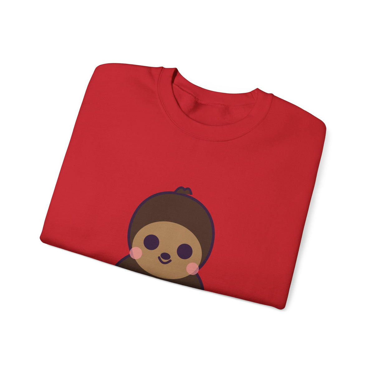 Cute Orang Mawas Unisex Graphic Pullover Sweatshirt