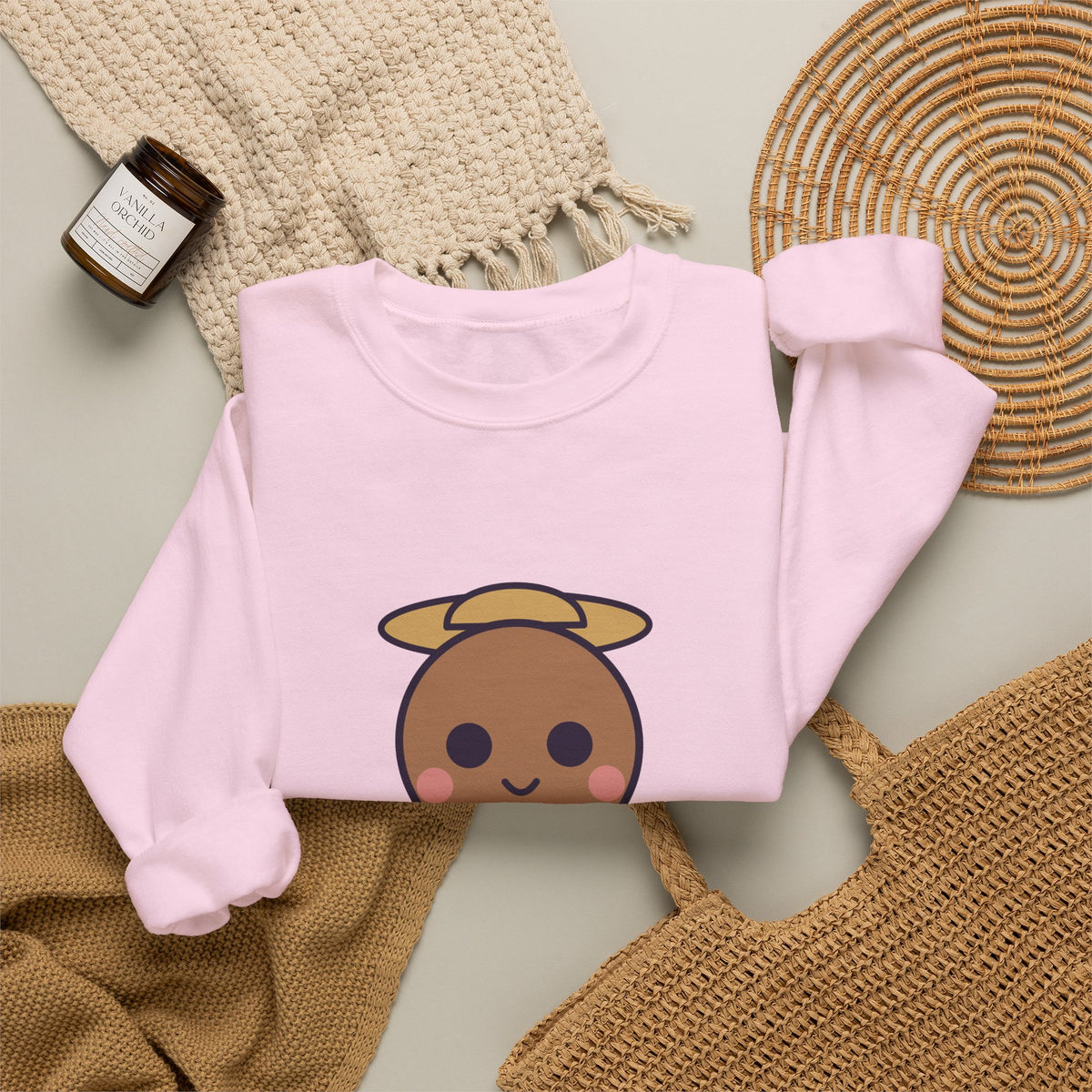 Cute Alux Unisex Graphic Pullover Sweatshirt