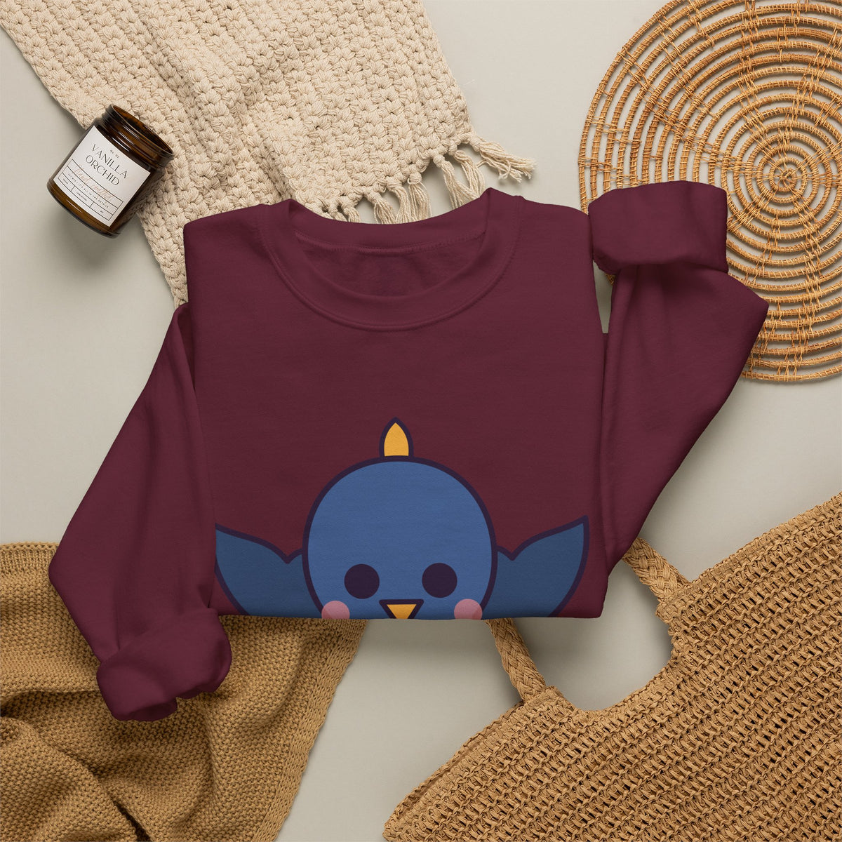 Cute Thunderbird Unisex Graphic Pullover Sweatshirt