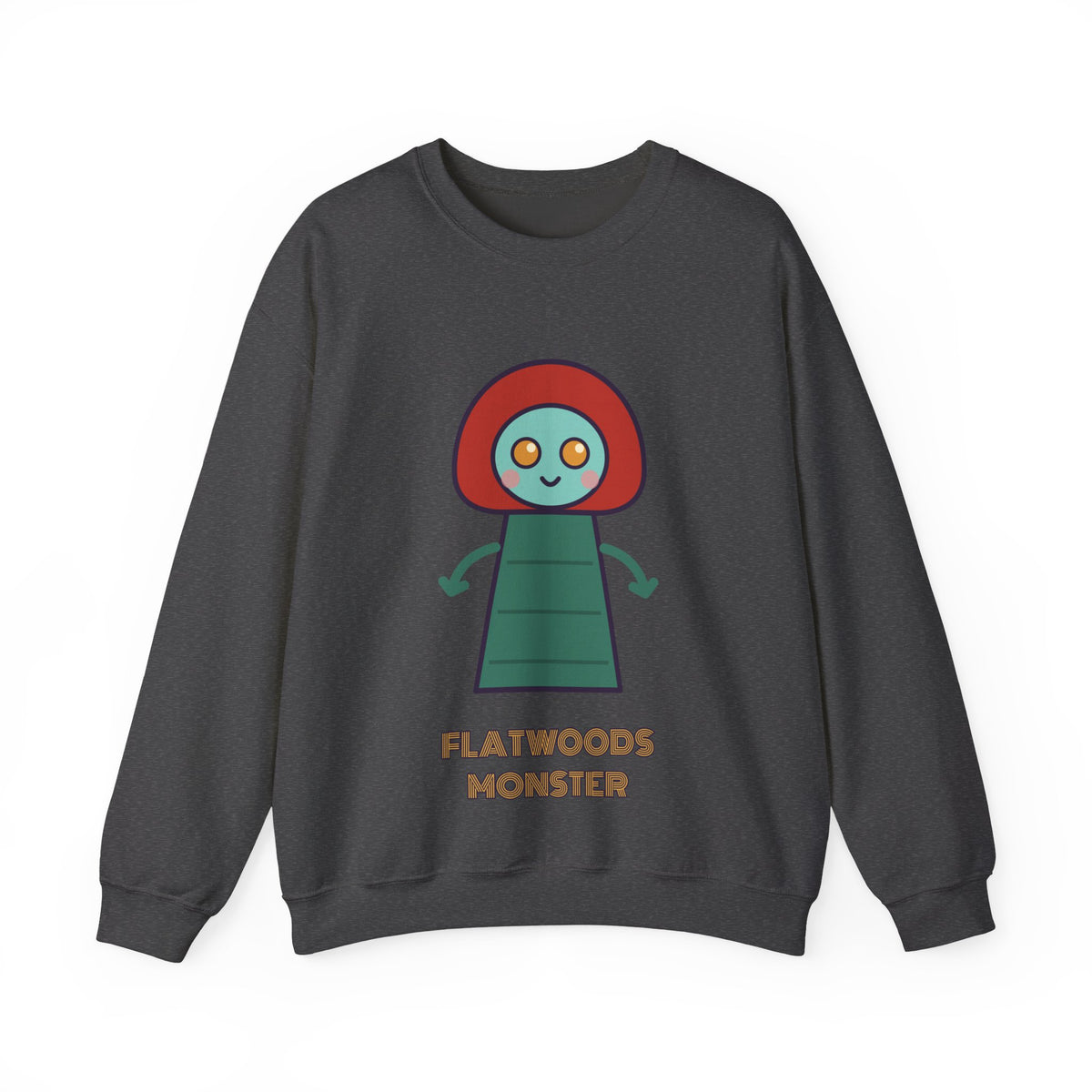 Cute Flatwoods Monster Unisex Graphic Pullover Sweatshirt