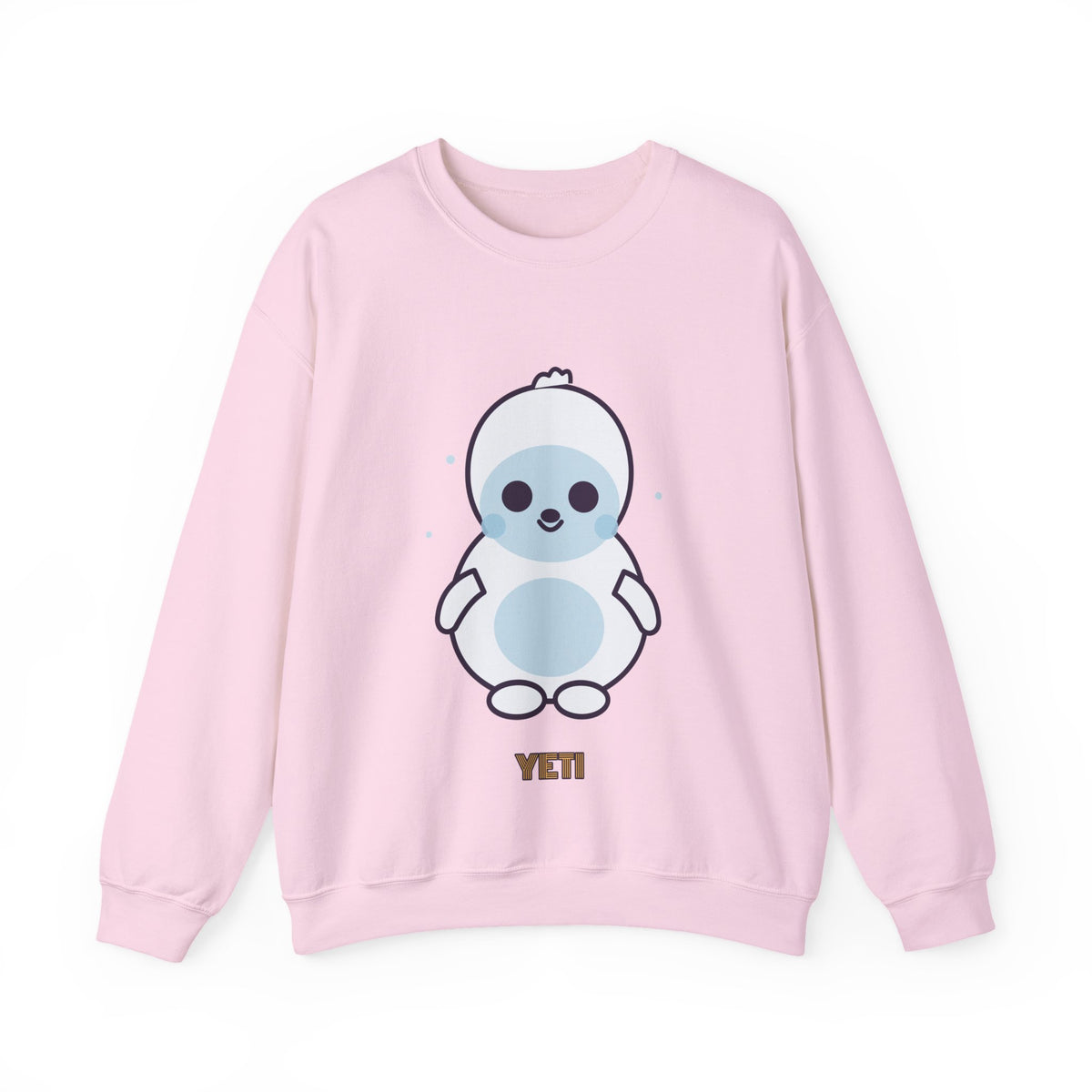 Cute Yeti Unisex Graphic Pullover Sweatshirt