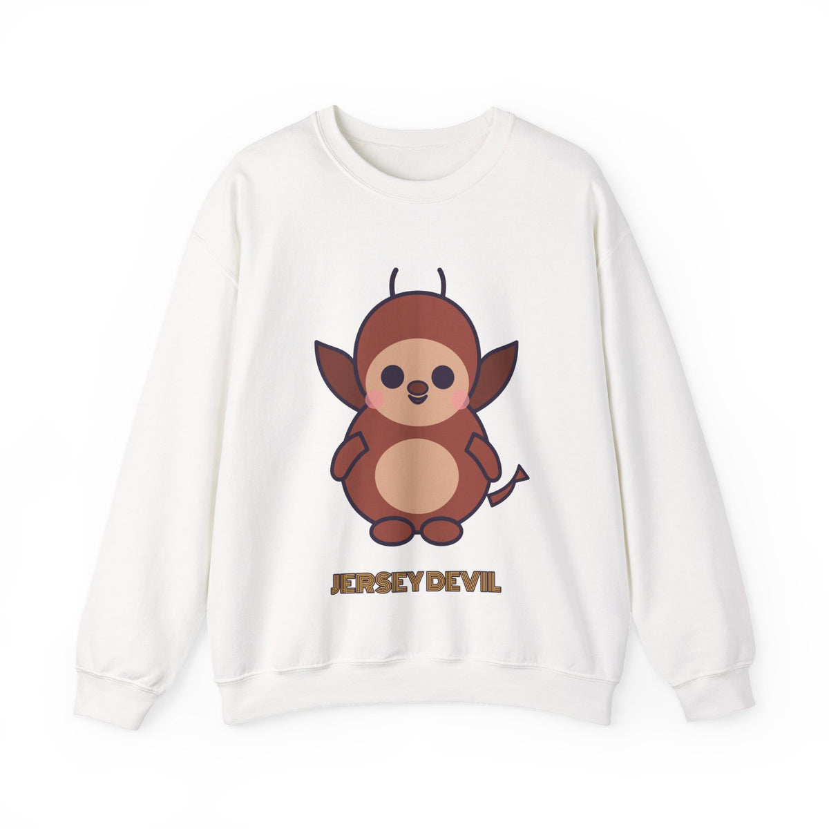 Cute Jersey Devil Unisex Graphic Pullover Sweatshirt