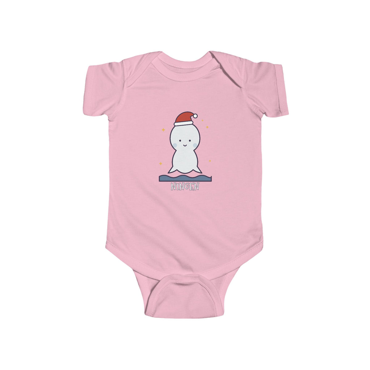 Ningen Christmas Baby Bodysuit - Cute Santa Ningen Infant Onesie