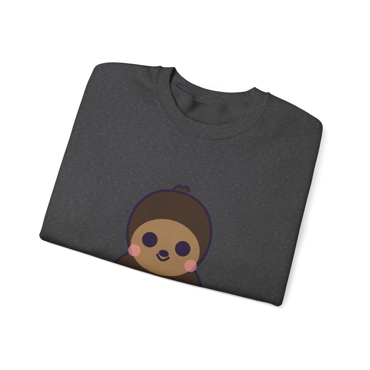 Cute Orang Mawas Unisex Graphic Pullover Sweatshirt