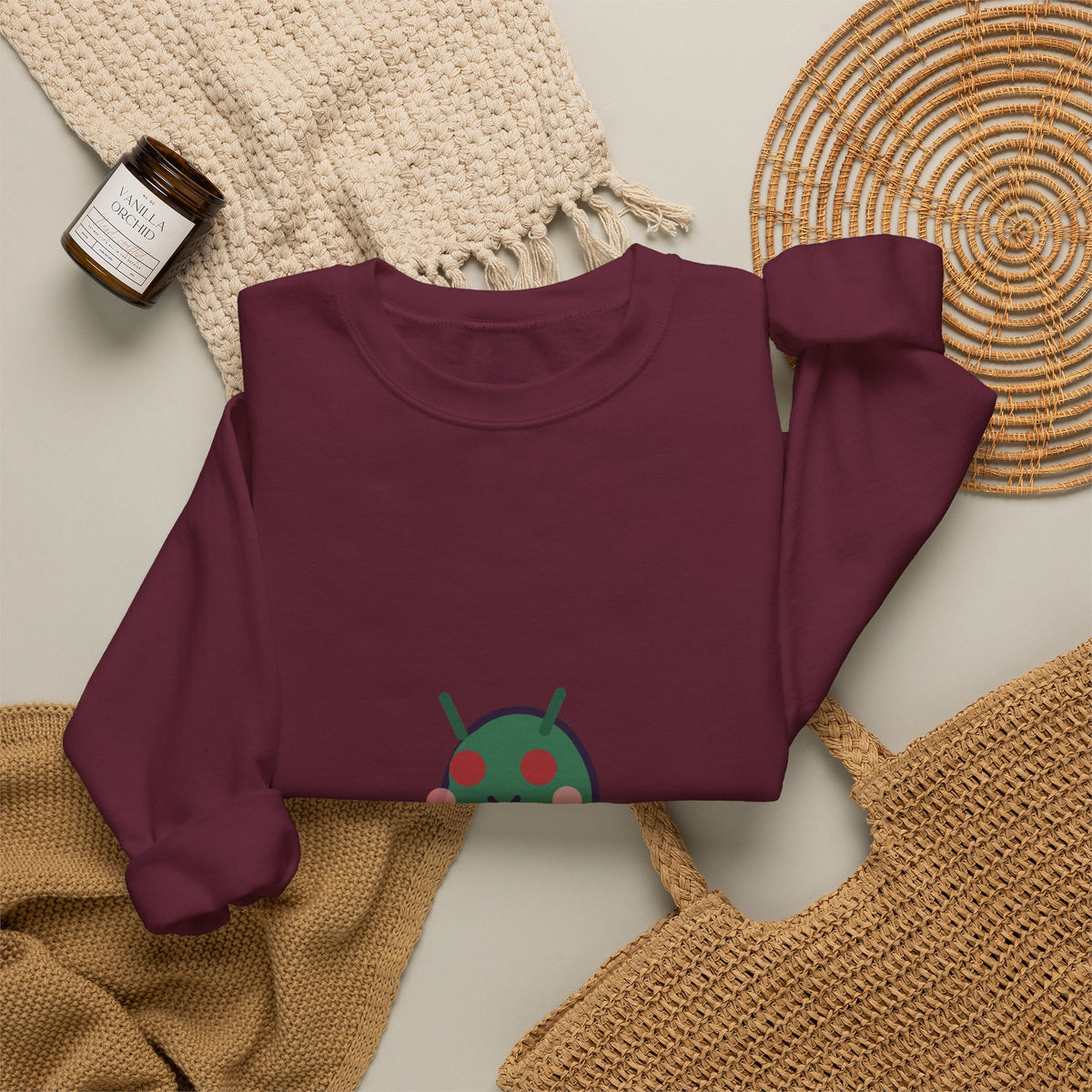 Cute Mamlambo Unisex Graphic Pullover Sweatshirt