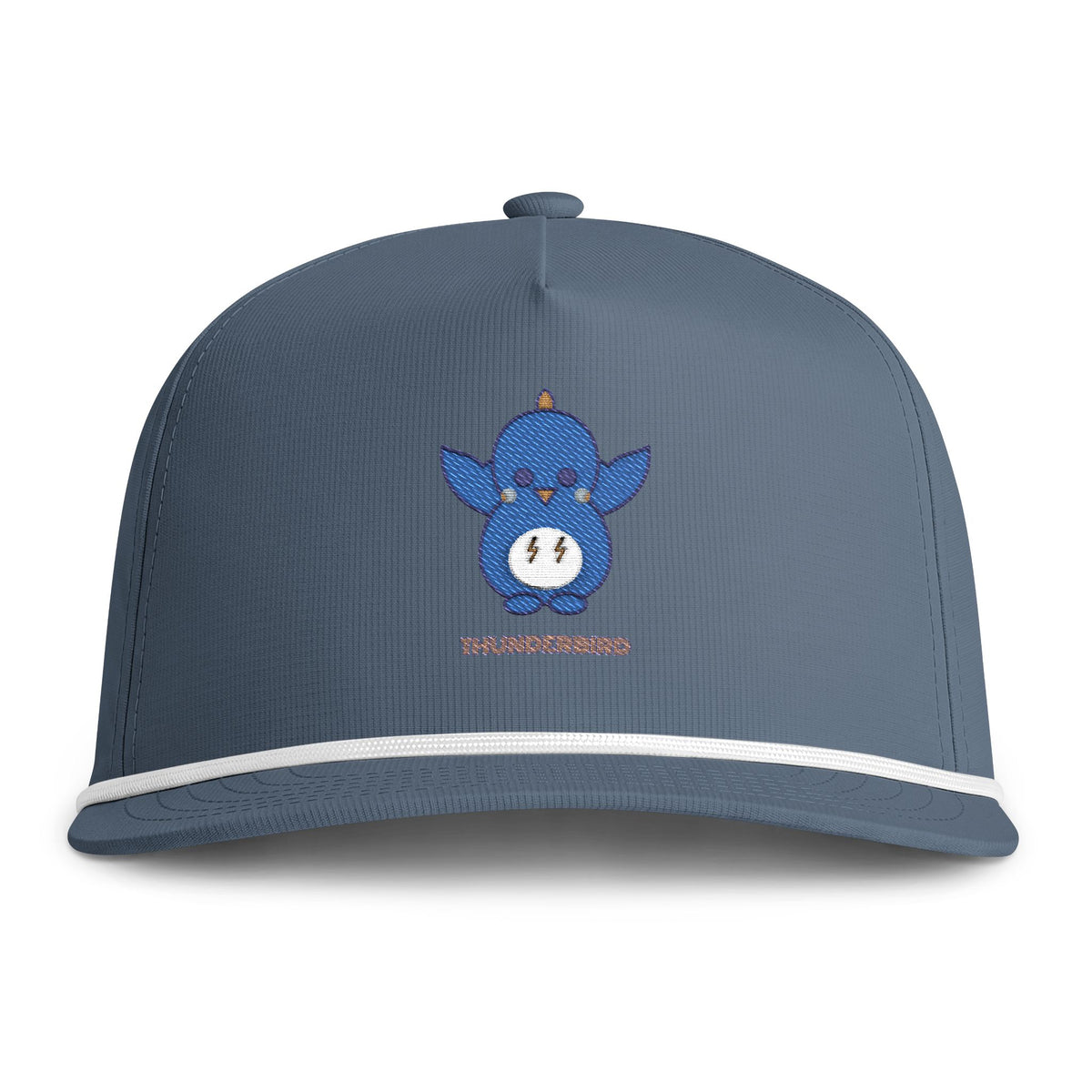Cute Thunderbird Embroidered Baseball Hat — Sunwashed Rope Cap