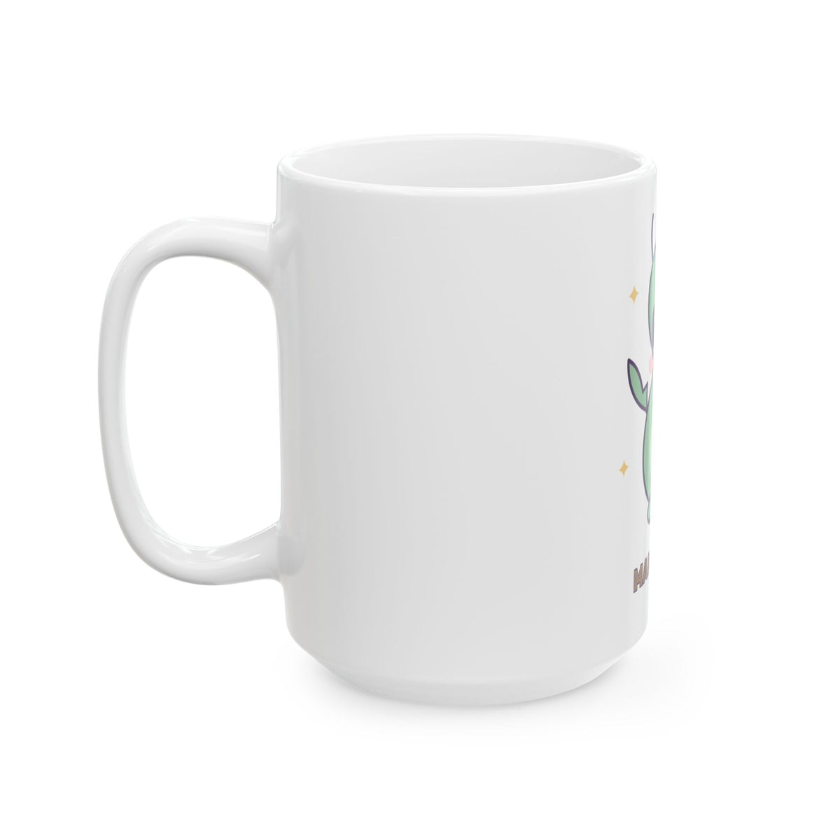 MANTIS MAN Cute Cryptid Ceramic Mug