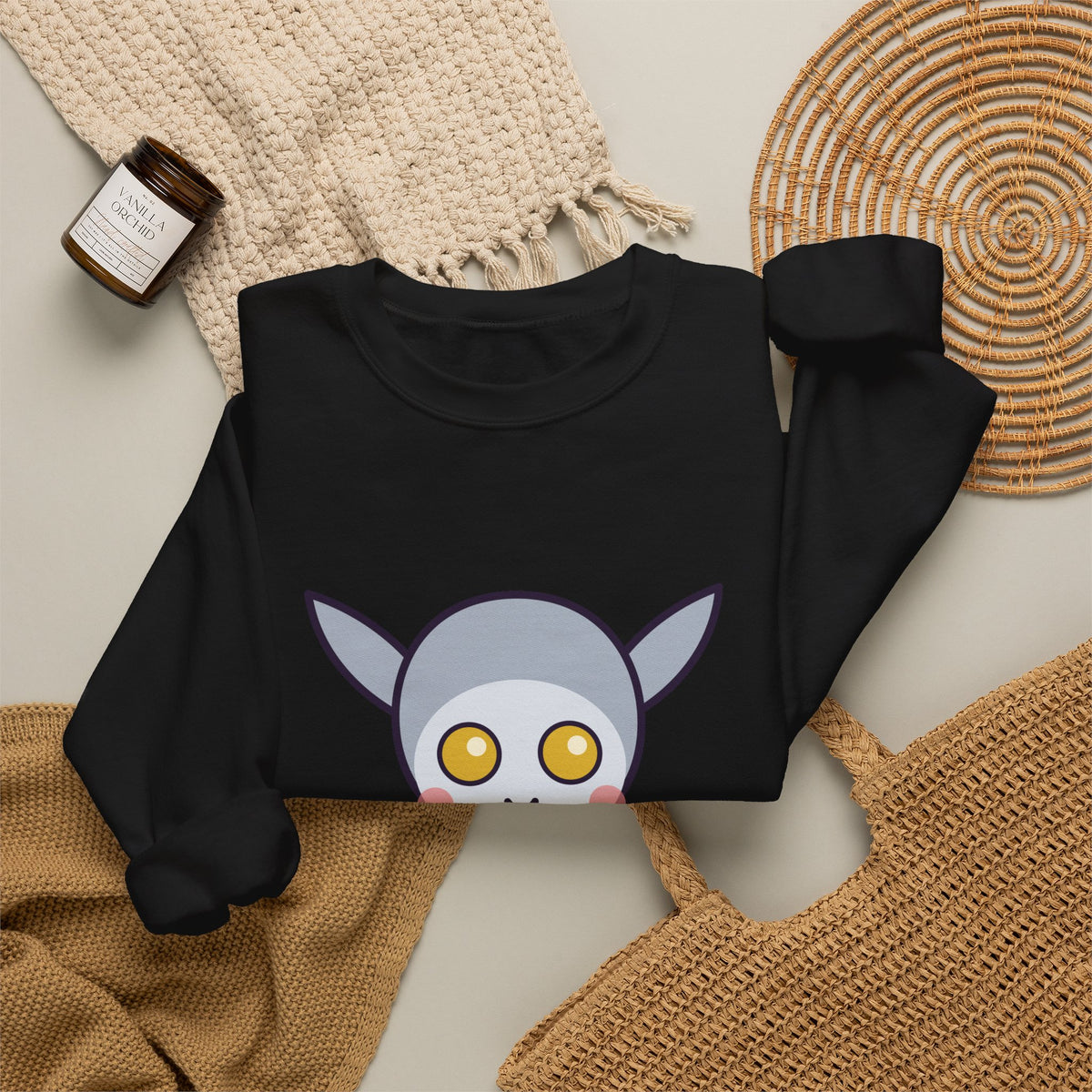 Cute Hopkinsville Goblin Unisex Graphic Pullover Sweatshirt