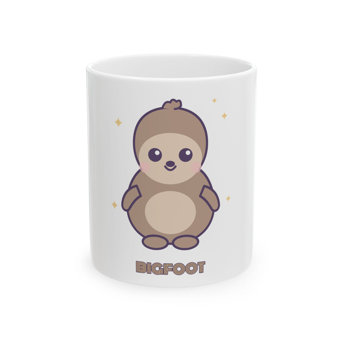 BIGFOOT Cute Cryptid Ceramic Mug