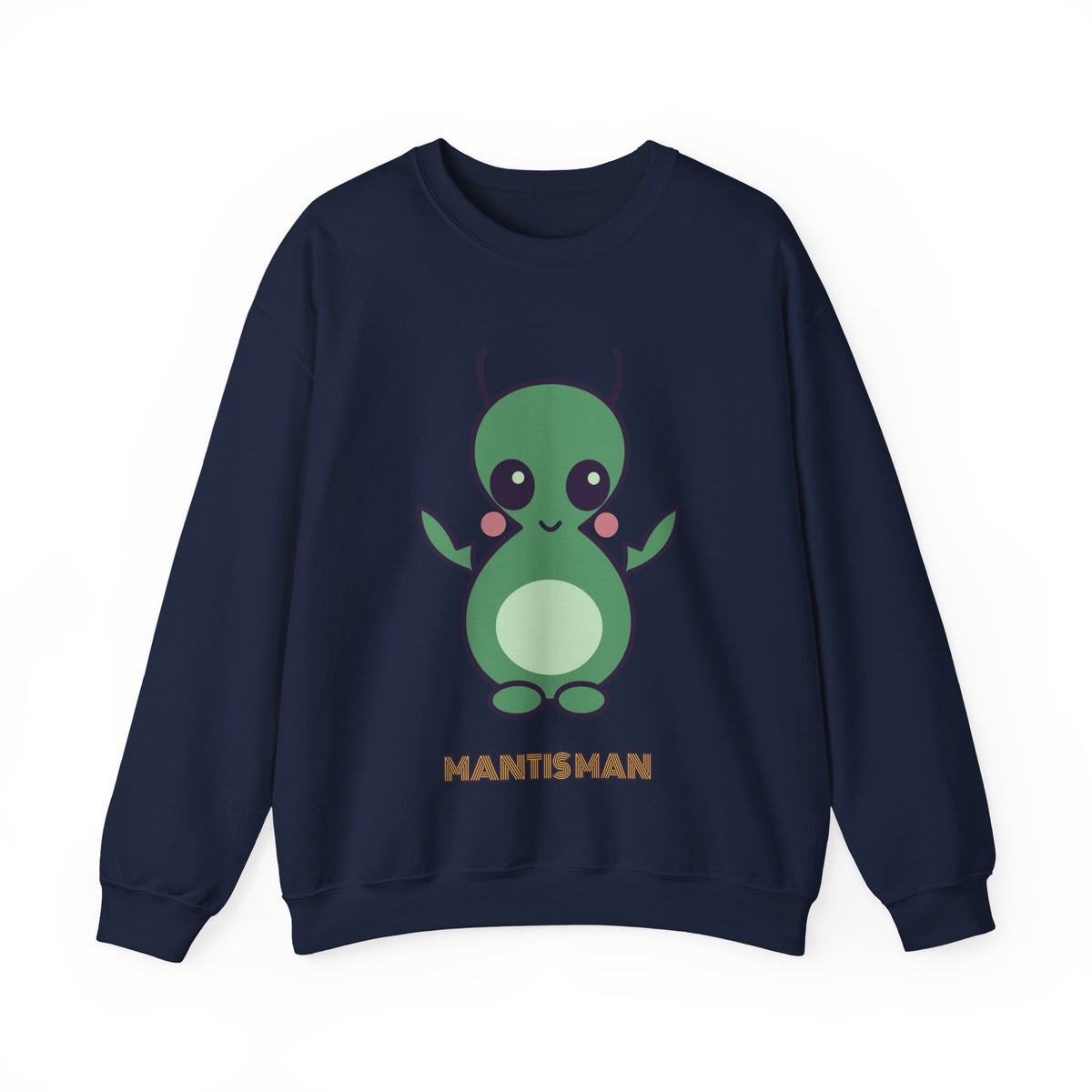 Cute Mantis Man Unisex Graphic Pullover Sweatshirt