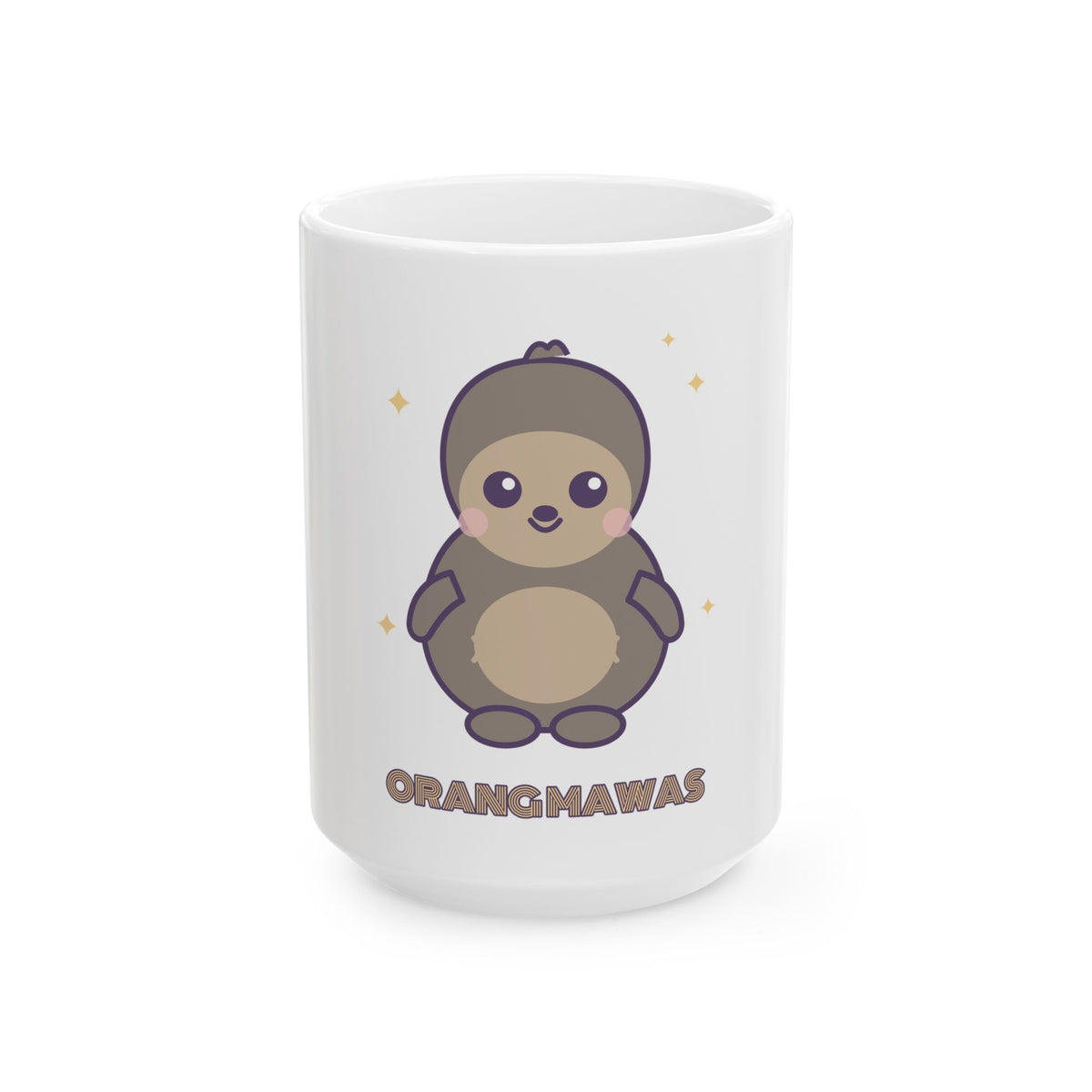 ORANG MAWAS Cute Cryptid Ceramic Mug