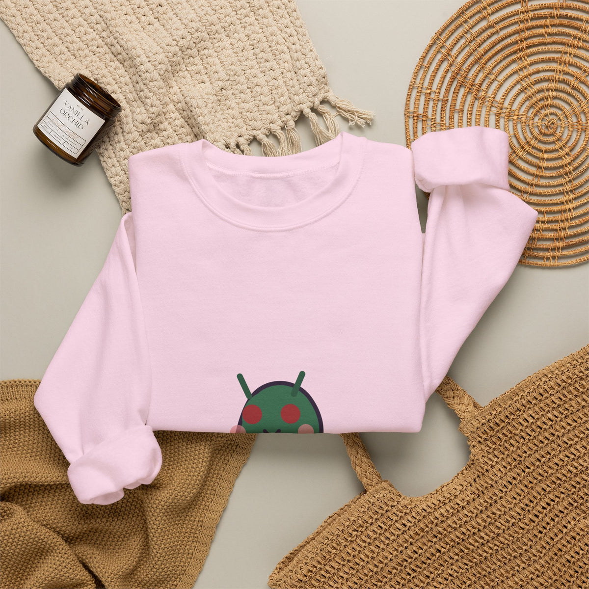Cute Mamlambo Unisex Graphic Pullover Sweatshirt