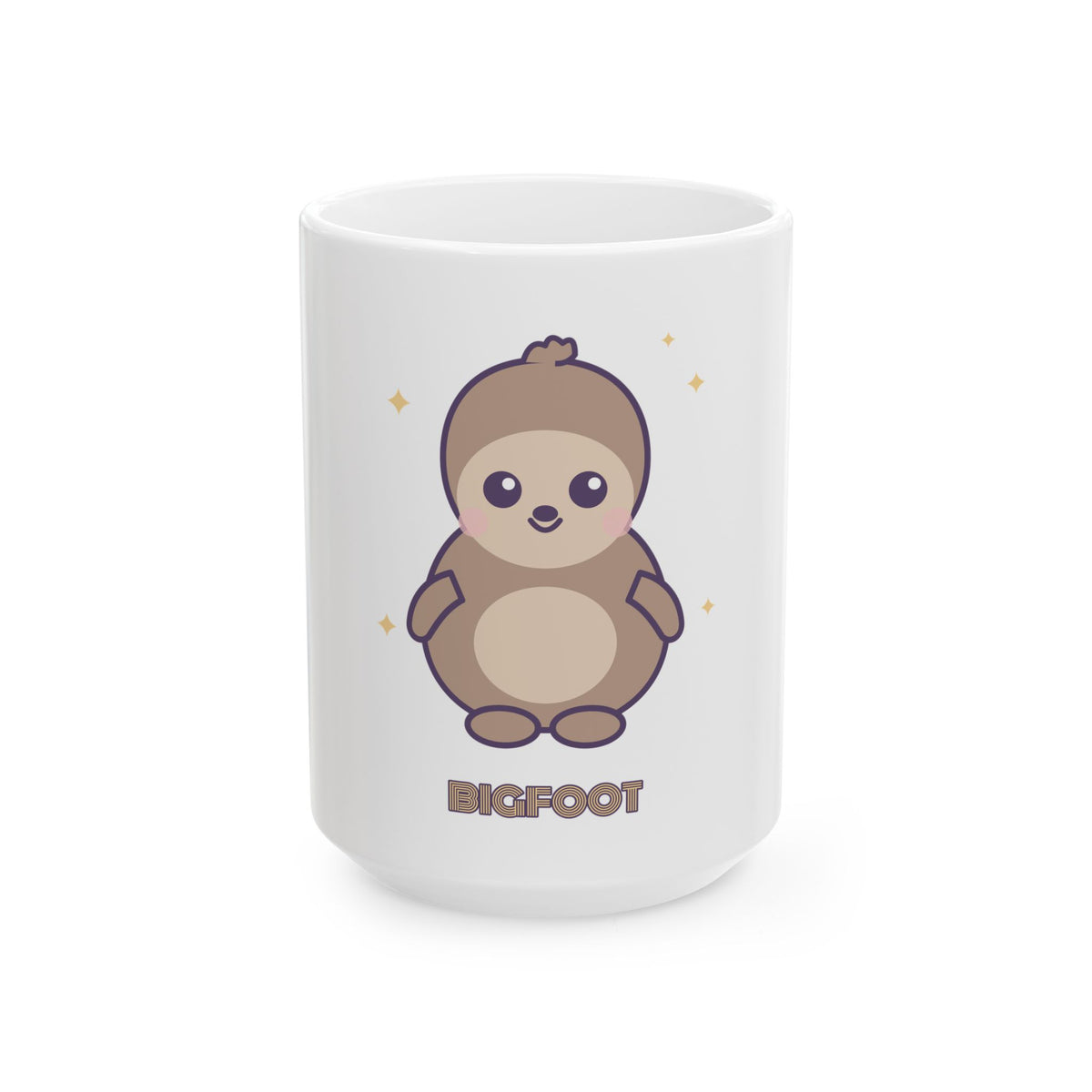 BIGFOOT Cute Cryptid Ceramic Mug