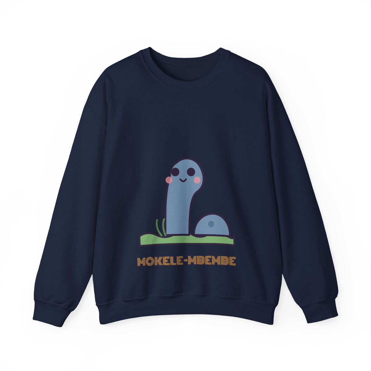 Cute Mokele Mbembe Unisex Graphic Pullover Sweatshirt