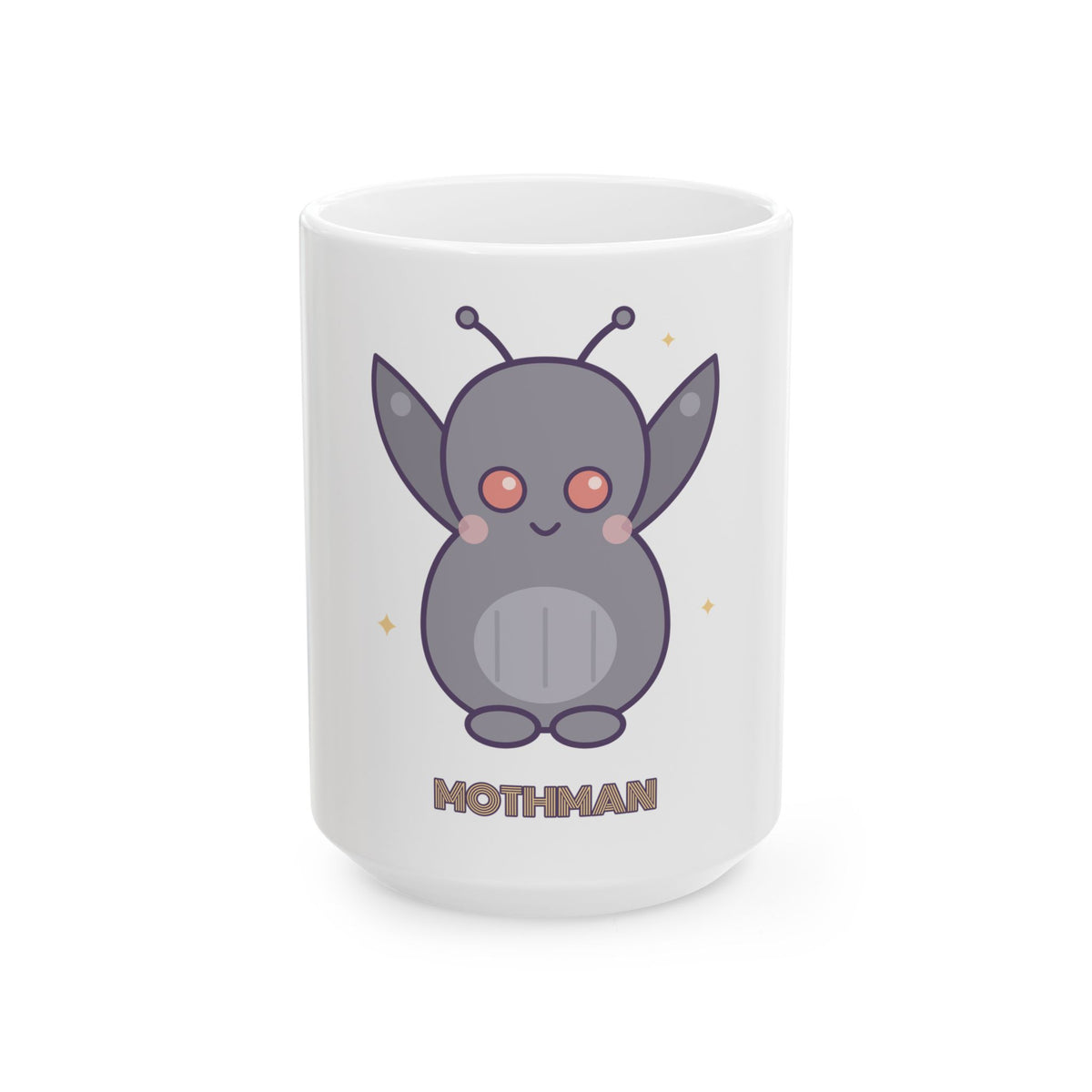 MOTHMAN Cute Cryptid Ceramic Mug