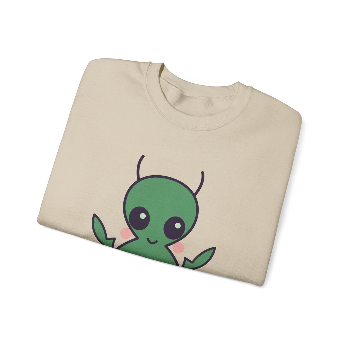 Cute Mantis Man Unisex Graphic Pullover Sweatshirt