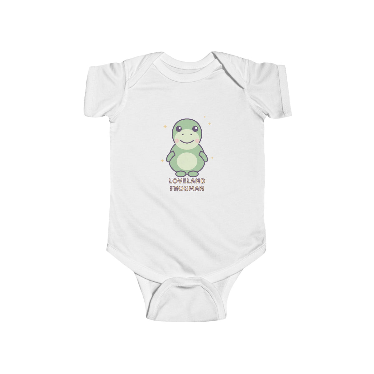 Loveland Frogman Baby Bodysuit - Cute Loveland Frogman Infant Onesie