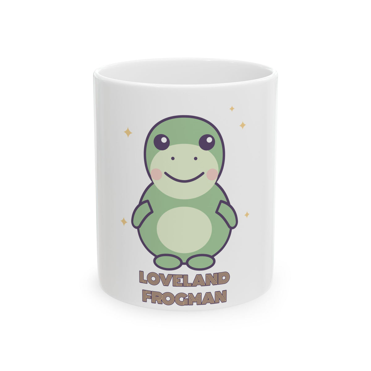LOVELAND FROGMAN Cute Cryptid Ceramic Mug