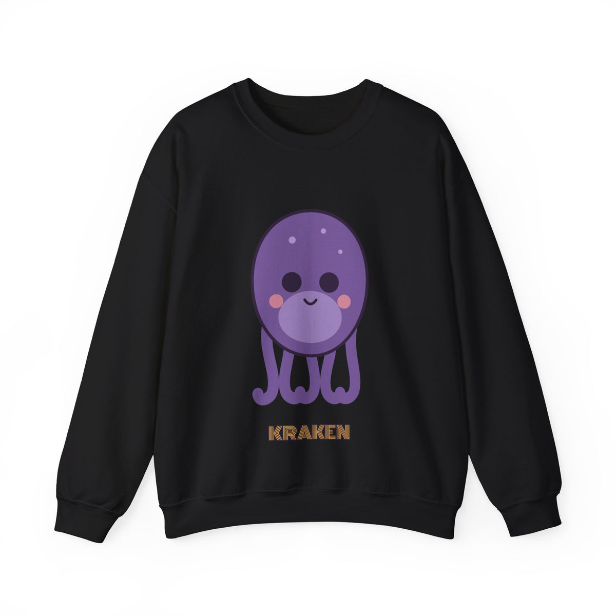 Cute Kraken Unisex Graphic Pullover Sweatshirt