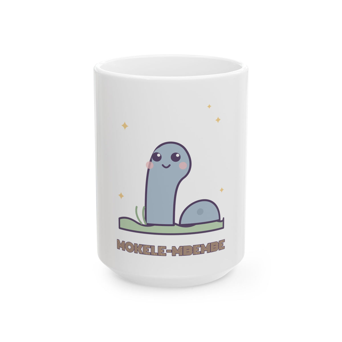 MOKELE-MBEMBE Cute Cryptid Ceramic Mug