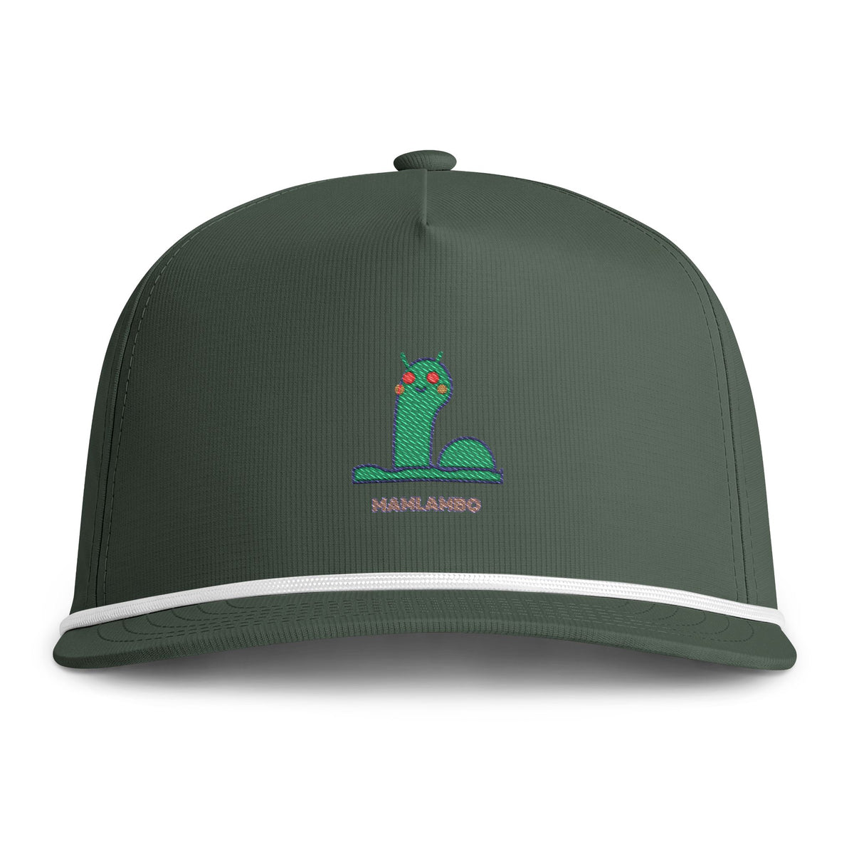 Cute Mamlambo Embroidered Baseball Hat — Sunwashed Rope Cap