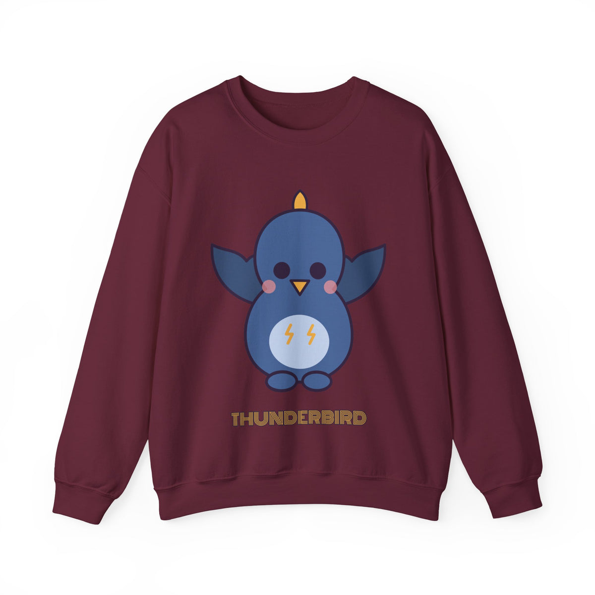 Cute Thunderbird Unisex Graphic Pullover Sweatshirt