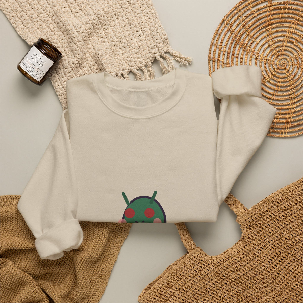 Cute Mamlambo Unisex Graphic Pullover Sweatshirt