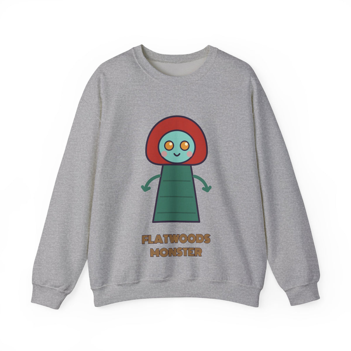Cute Flatwoods Monster Unisex Graphic Pullover Sweatshirt