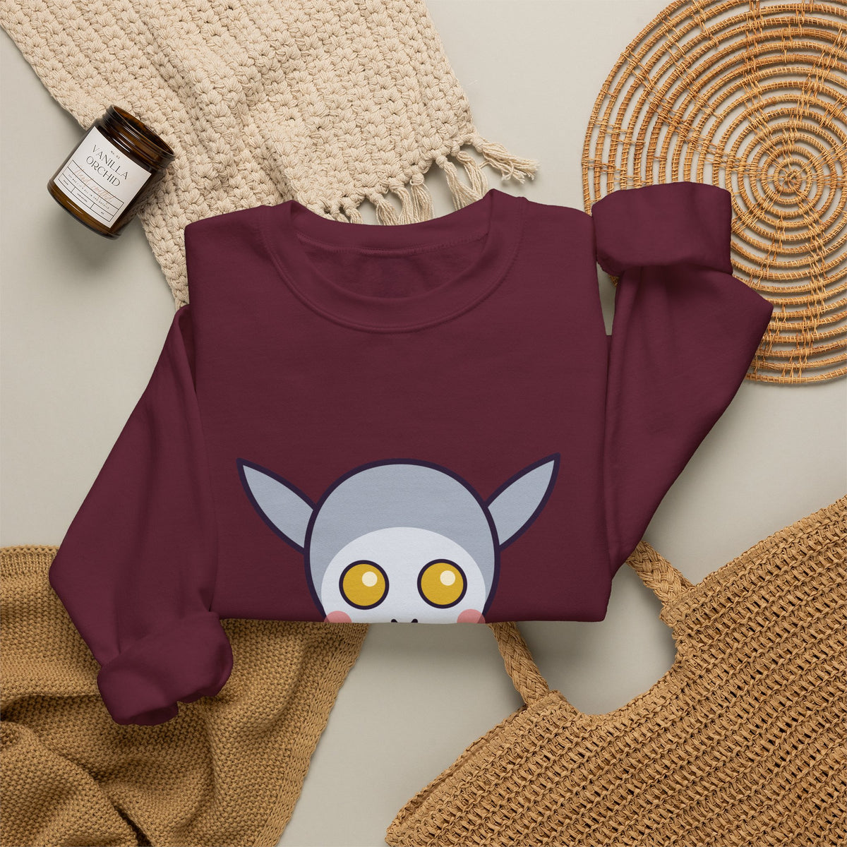 Cute Hopkinsville Goblin Unisex Graphic Pullover Sweatshirt